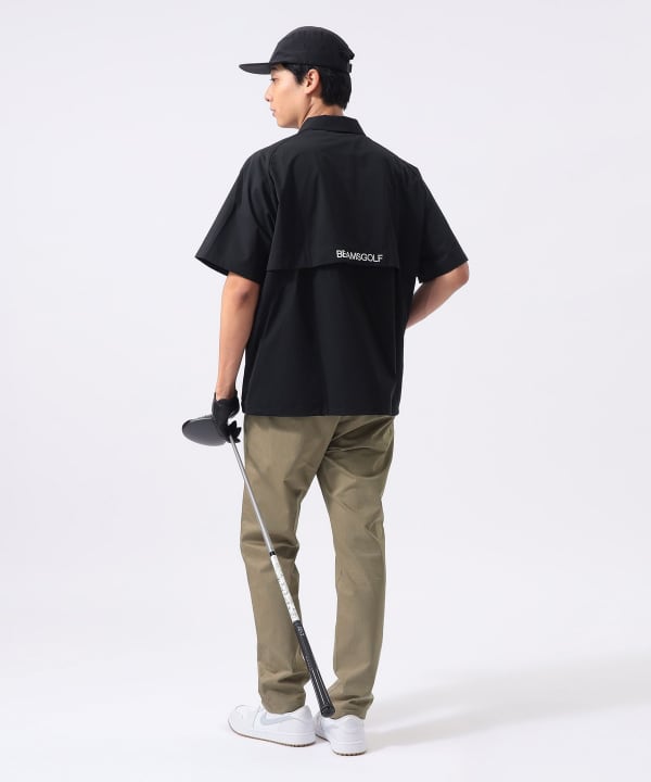 BEAMS GOLF ビームスゴルフ ハーフジップ ポリエステル ベスト M BEAMS GOLF（ビームス ゴルフ）【+10%ポイントUP】ORANGE LABEL