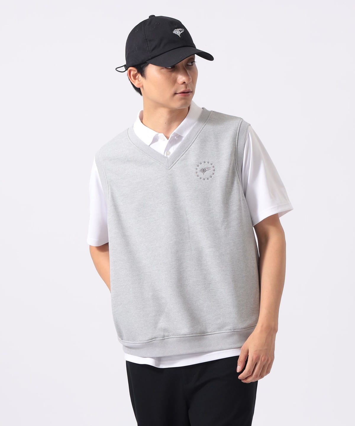 BEAMS GOLF（ビームス ゴルフ）〈MEN〉ORANGE LABEL / スターロゴ 裏毛