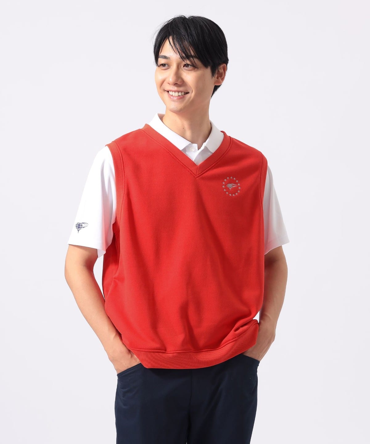 BEAMS GOLF（ビームス ゴルフ）〈MEN〉ORANGE LABEL / スターロゴ 裏毛