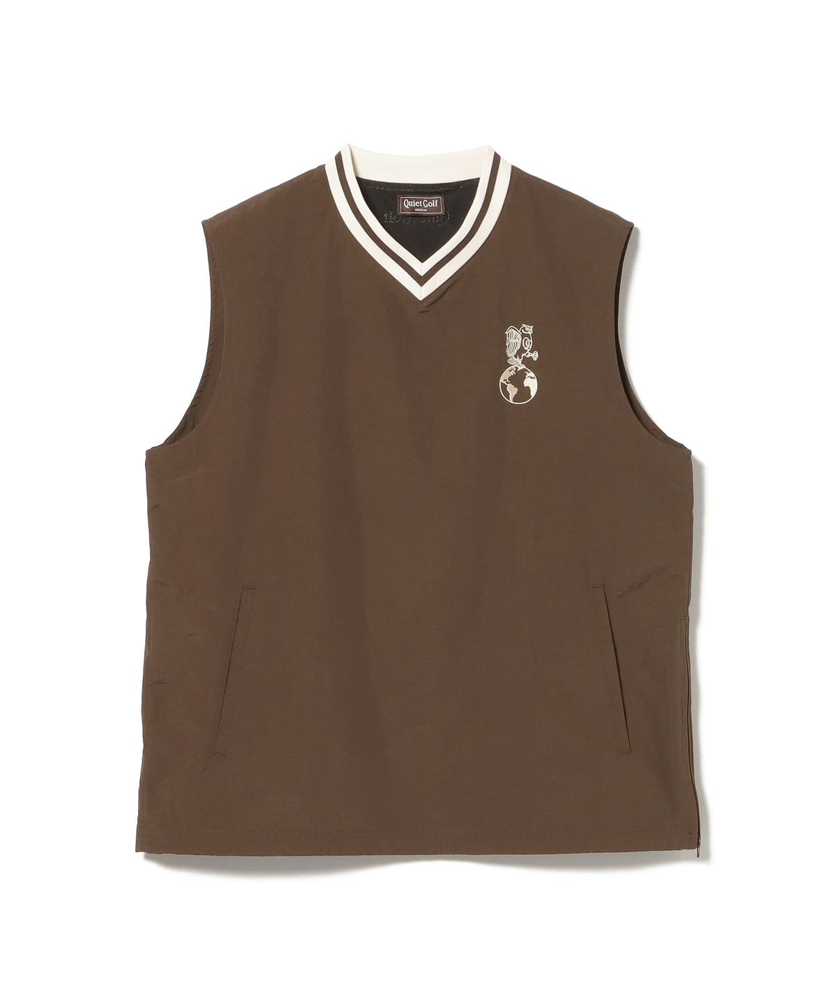 BEAMS　GOLF♥ベスト BEAMS GOLF（ビームス ゴルフ）【別注】QUIET GOLF / OWL＆EARTH