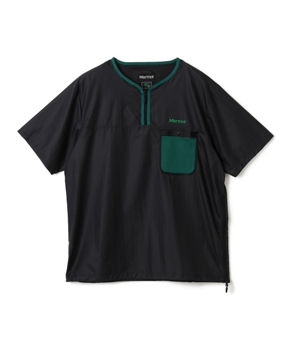 ゴルフィッカーズ　BEAMS GOLF別注　ハーフジップシャツ　サイズL BEAMS GOLF（ビームス ゴルフ）【別注】Marmot / ハーフジップ 撥水