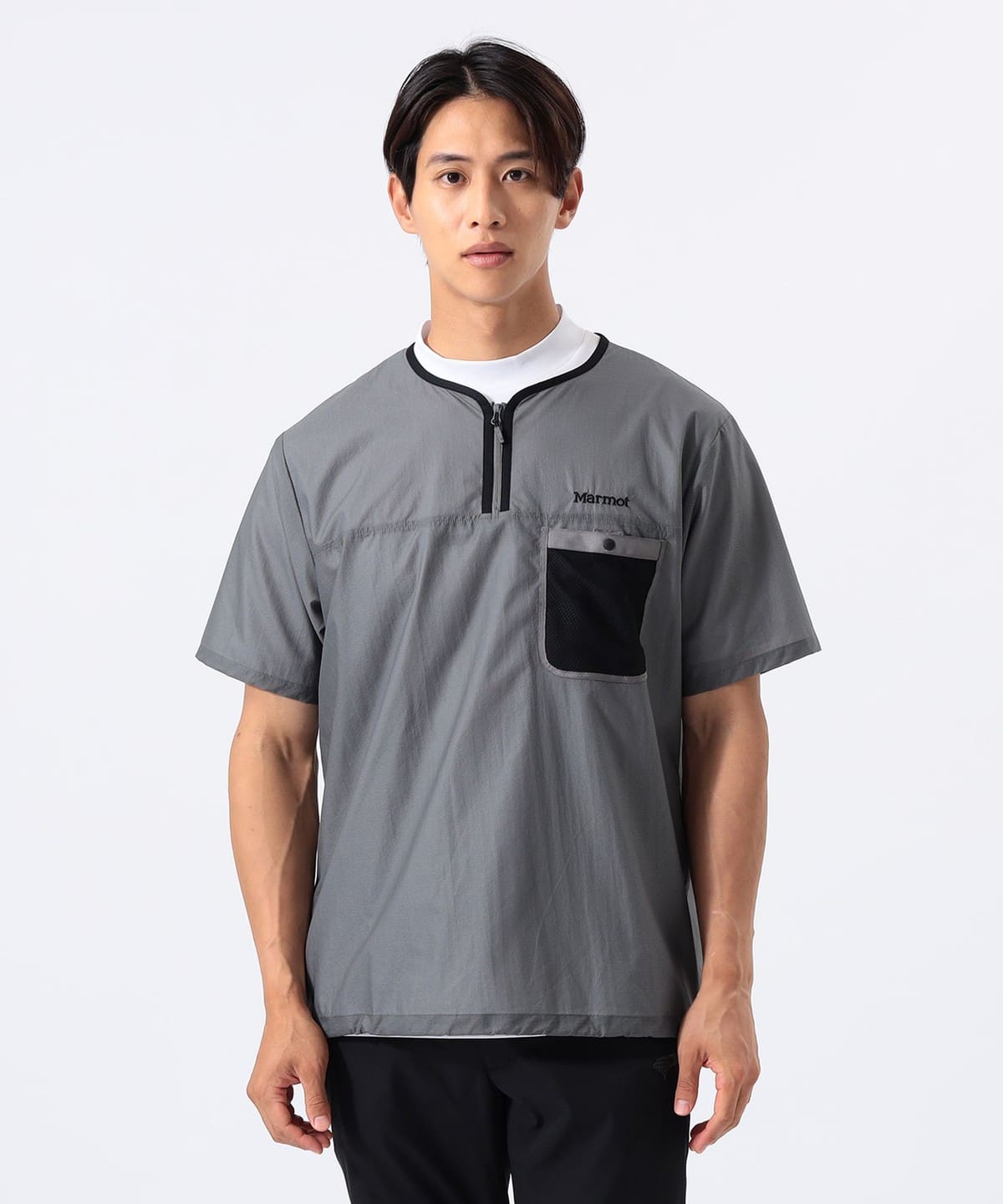 BEAMS GOLF（ビームス ゴルフ）【別注】Marmot / ハーフジップ 撥水