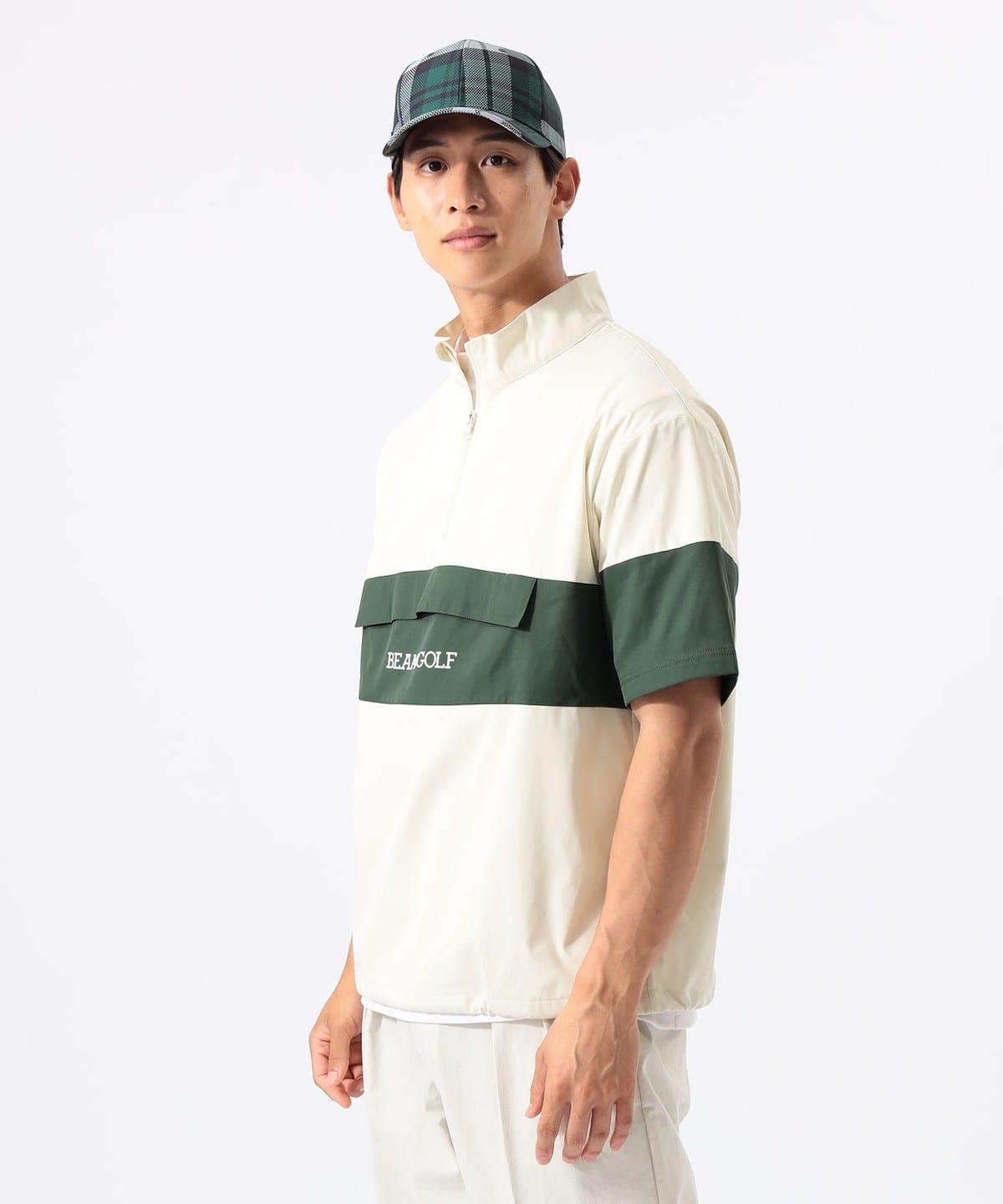 BEAMS GOLF（ビームス ゴルフ）ORANGE LABEL / ハーフジップ 撥水