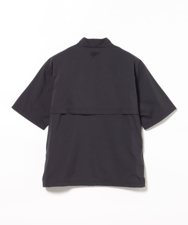 ORANGE LABEL / スタンドカラーハーフジップ 半袖プルオーバー