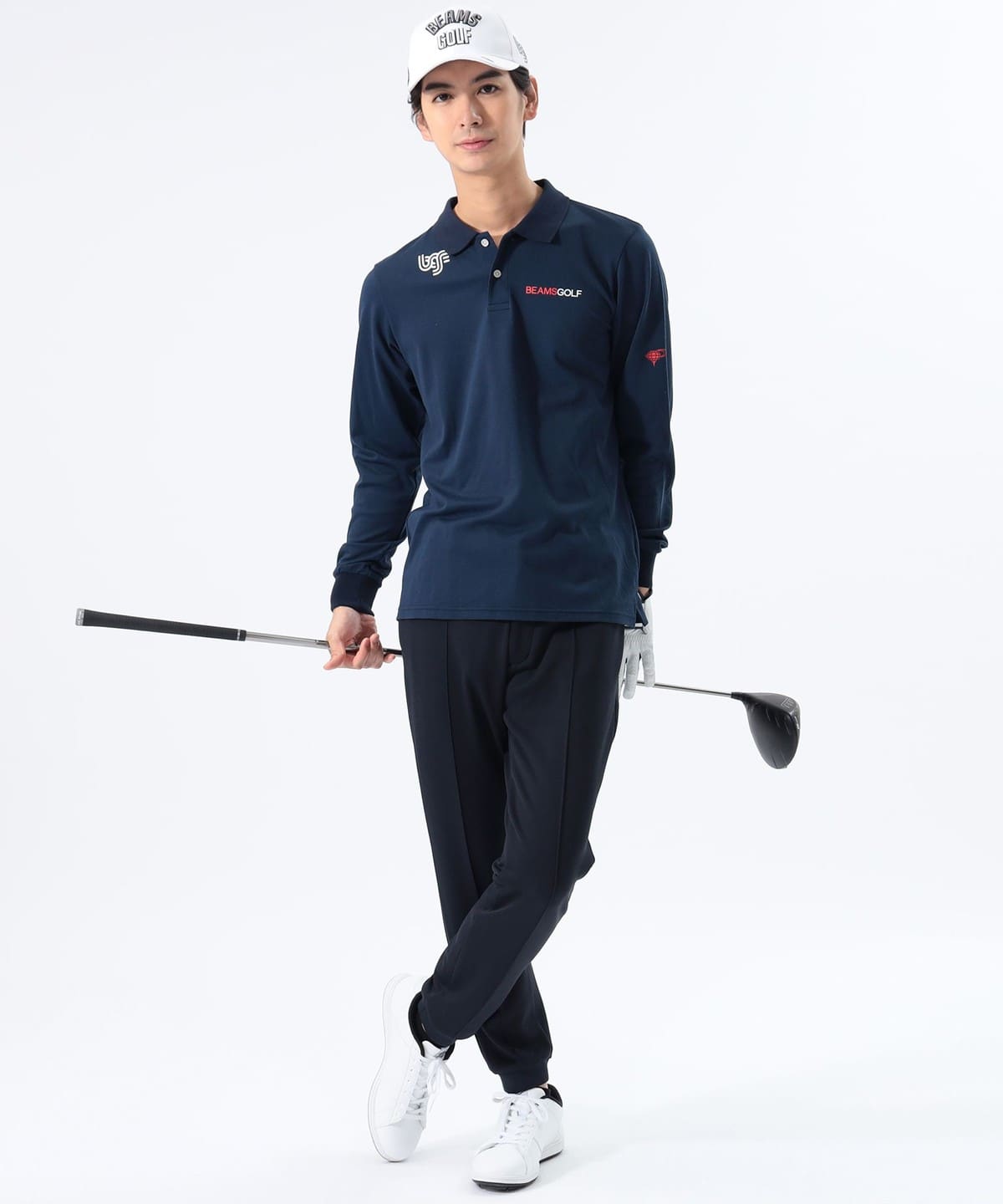 BEAMS GOLF（ビームス ゴルフ）ORANGE LABEL / USシリーズ ストレッチ鹿の子 ロングポロシャツ（シャツ・ブラウス ポロシャツ ）通販｜BEAMS