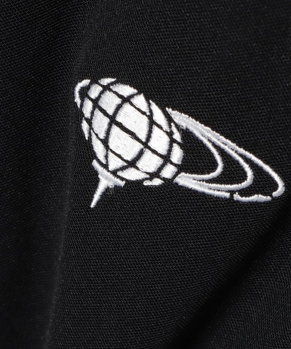 ⓁBEAMS GOLF ビームスゴルフ付け衿刺繍ポロシャツ BLACK 新作入荷しています！！！｜ビームス ゴルフ なんばパークス店