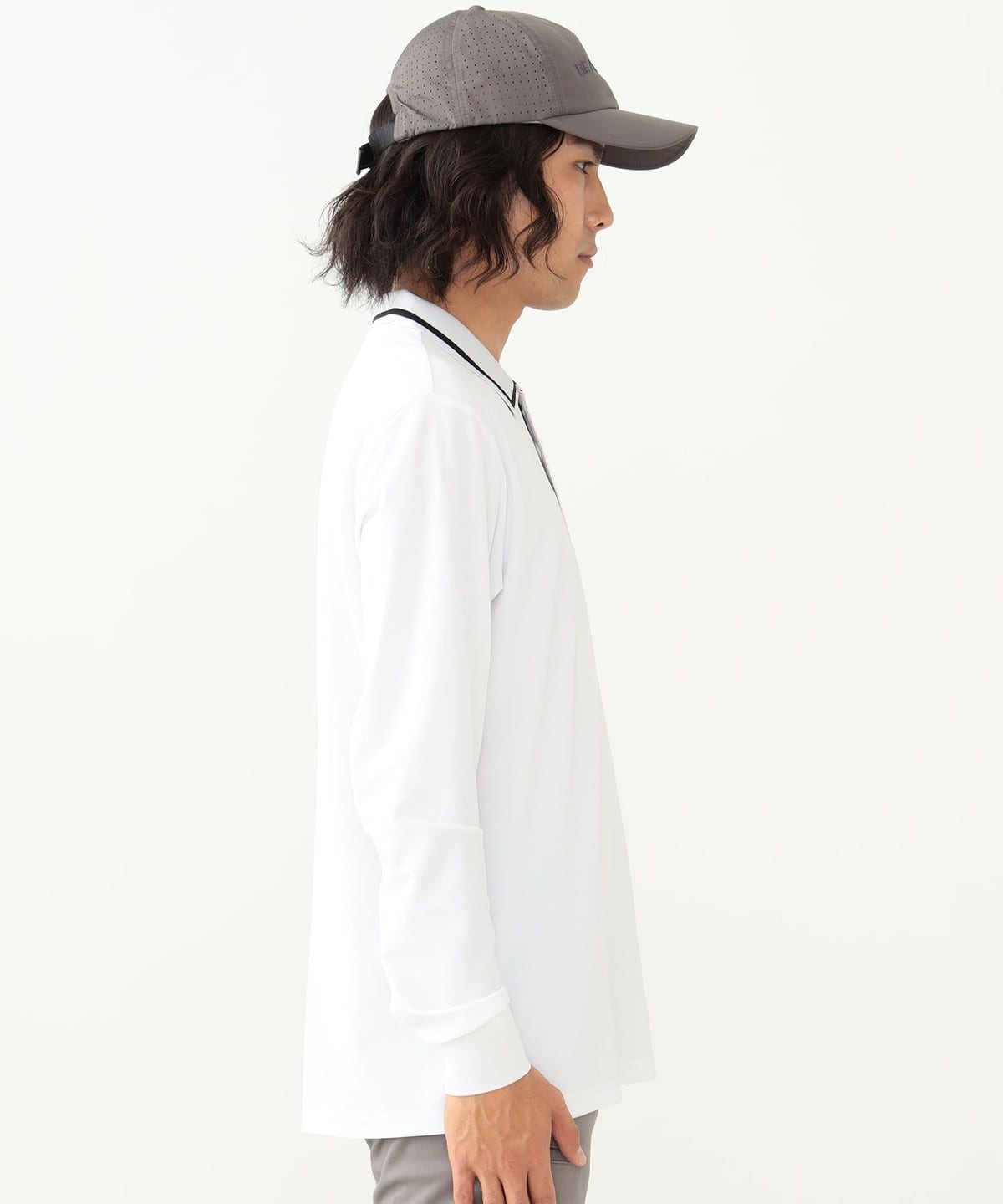 BEAMS GOLF（ビームス ゴルフ）〈MEN〉 ORANGE LABEL / 襟ロゴ バイ