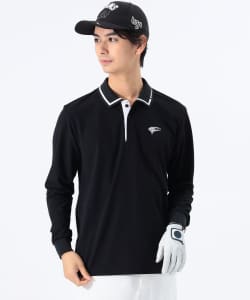 BEAMS GOLF / 男裝 LOGO 雙色 POLO衫