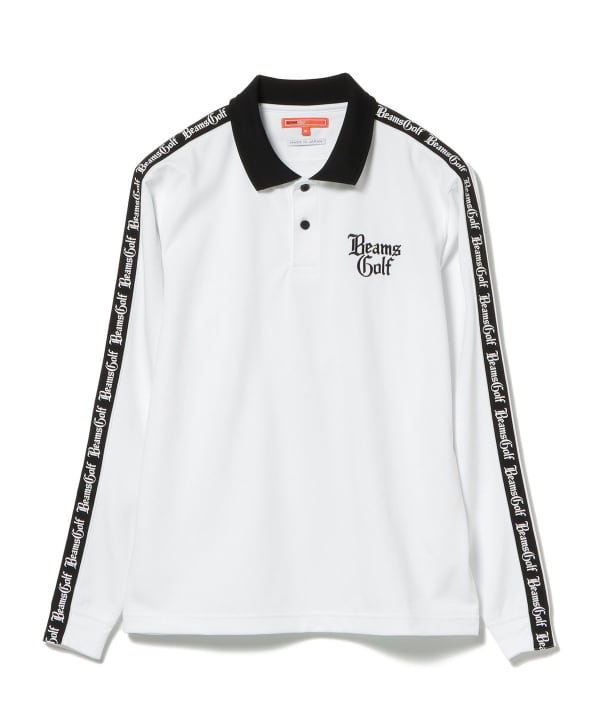 BEAMS GOLF（ビームス ゴルフ）【12/26新規値下げ】ORANGE LABEL / ロゴライン ロングスリーブ ポロシャツ（シャツ・ブラウス  ポロシャツ）通販｜BEAMS