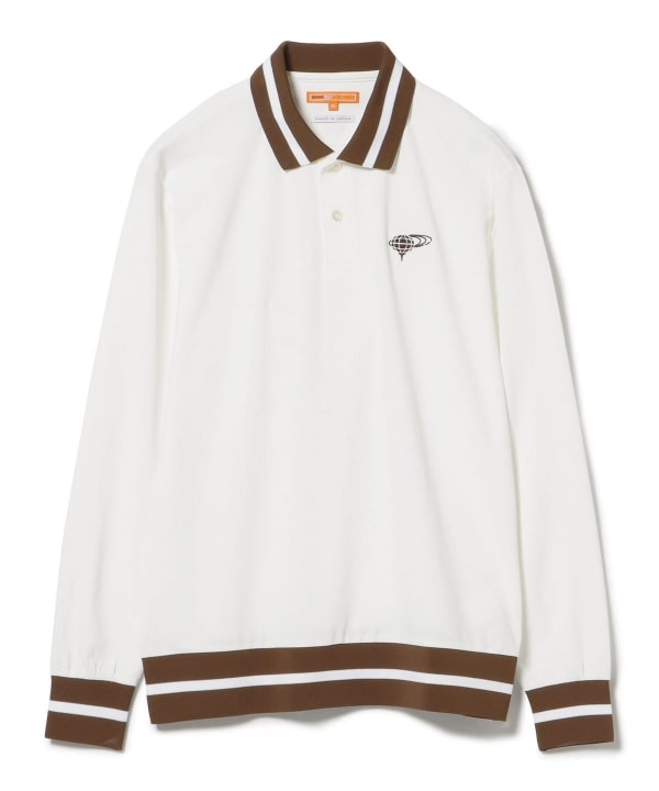 韓国 ファッション通販 BEAMS GOLF（ビームス 襟 別注リバティ / LABEL ゴルフ）ORANGE メンズウェア