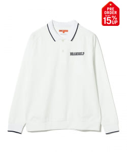 【+15%ポイントUP】ORANGE LABEL / リブライン  ロングスリーブ ポロシャツ【DRY・UV・STRETCH】