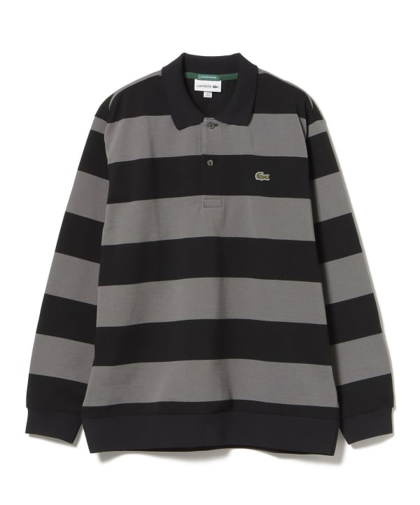 BEAMS GOLF 【別注】 LACOSTE ボーダー ポロシャツ BEAMS GOLF（ビームス ゴルフ）〈MEN〉【別注】LACOSTE