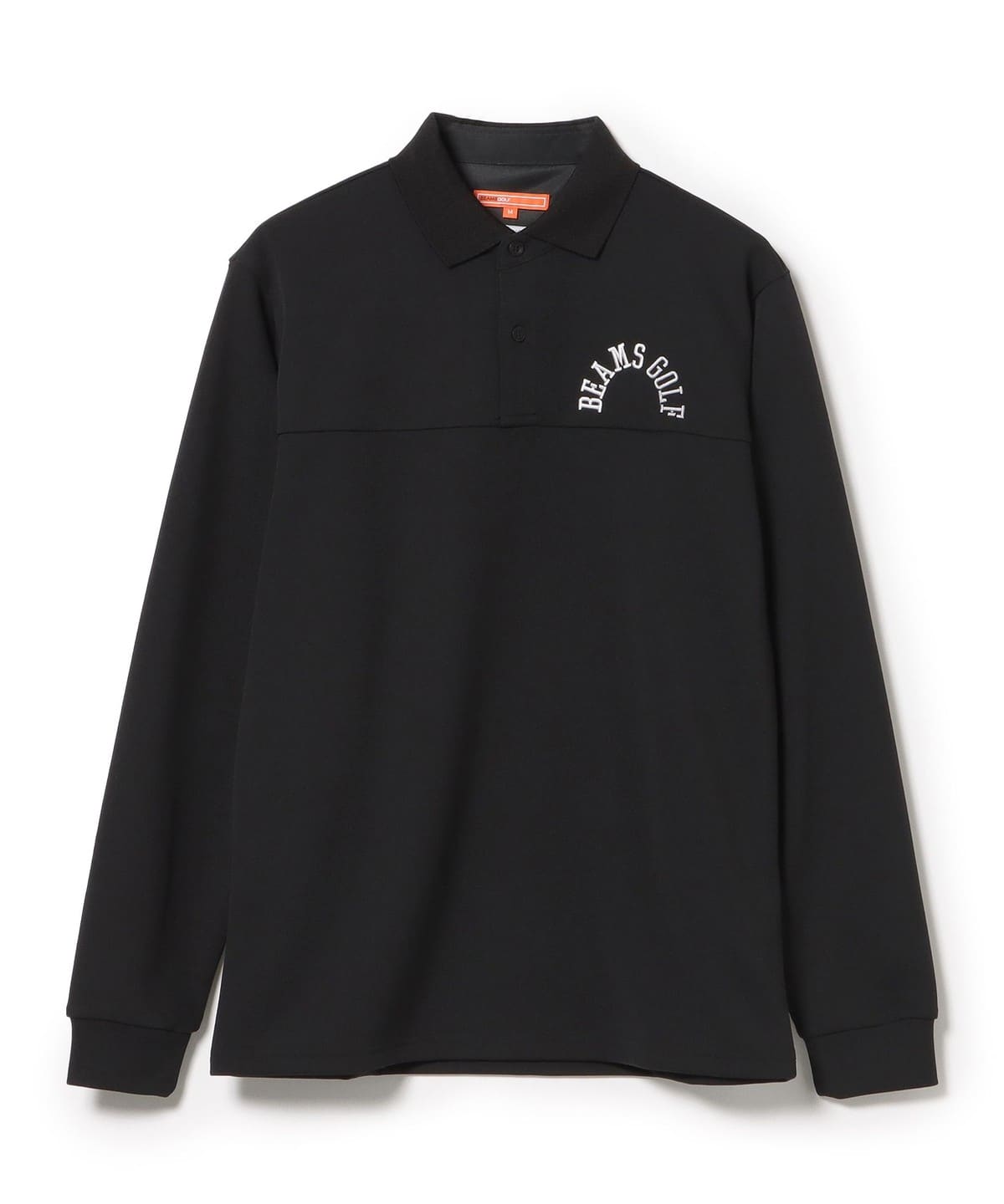 ビームスゴルフ　長袖ポロシャツ BEAMS GOLF（ビームス ゴルフ）ORANGE LABEL / アーチロゴ 切替え