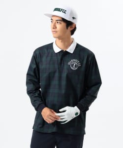 〈MEN〉ORANGE LABEL / スイングマン ロングスリーブポロシャツ【STRETCH】
