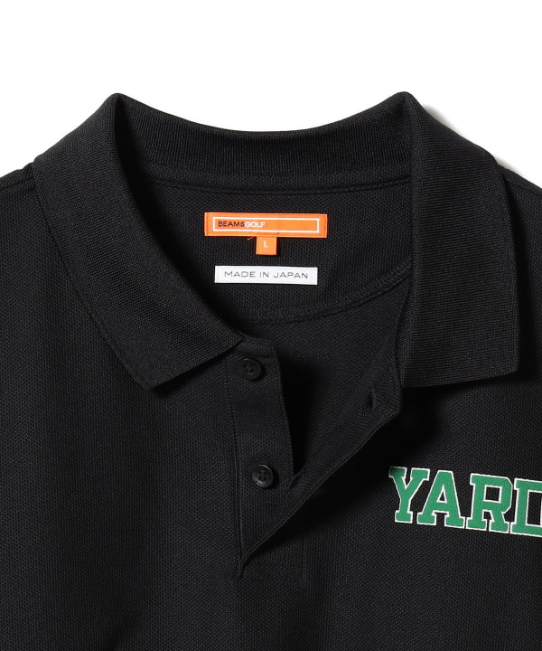 【新品未使用】BEAMS GOLF ポロシャツ Lサイズ ブラック BEAMS GOLF（ビームス ゴルフ）ORANGE LABEL / ワンポイント ボタン
