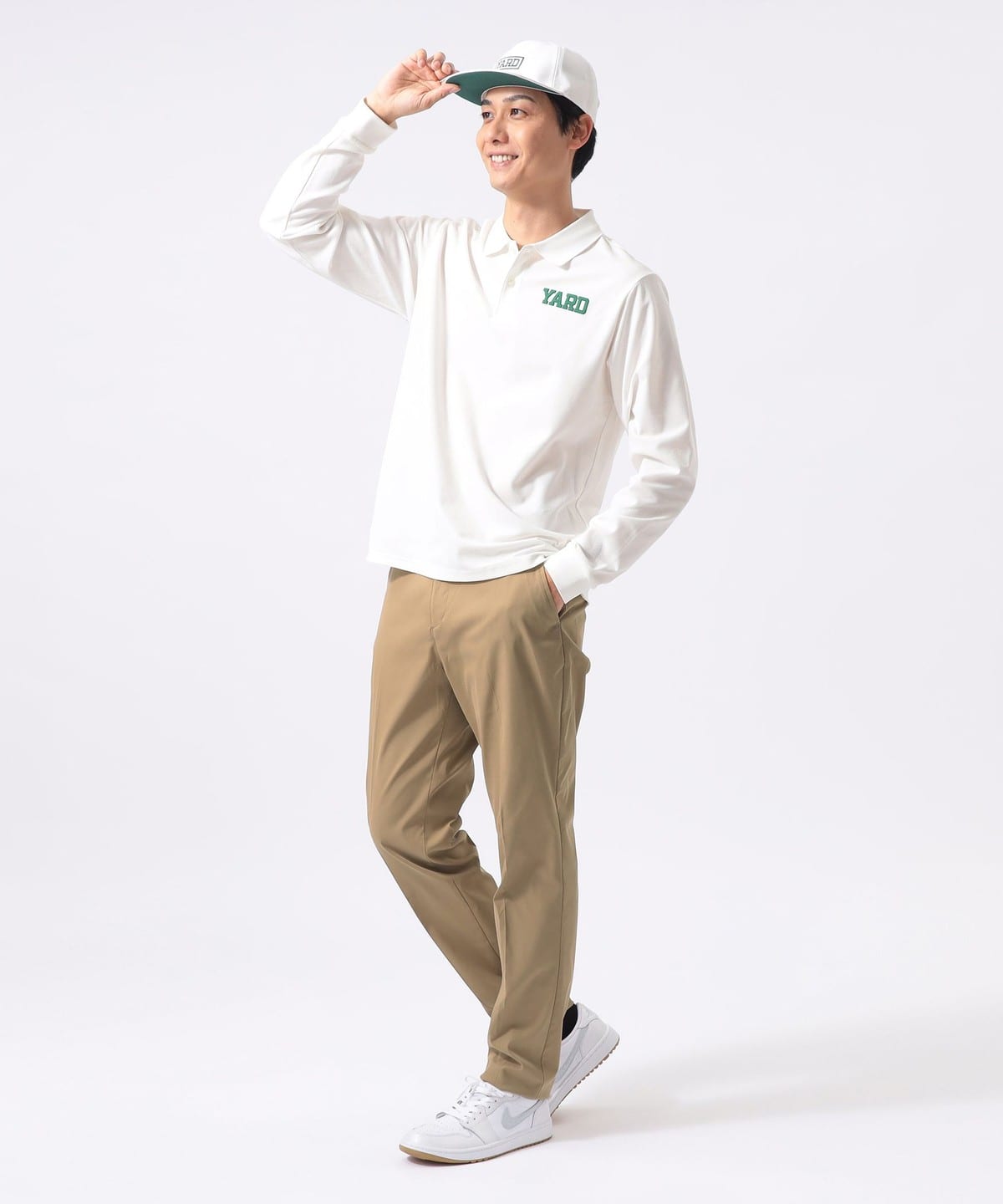 BEAMS GOLF（ビームス ゴルフ）ORANGE LABEL / YARD 鹿の子 ロング