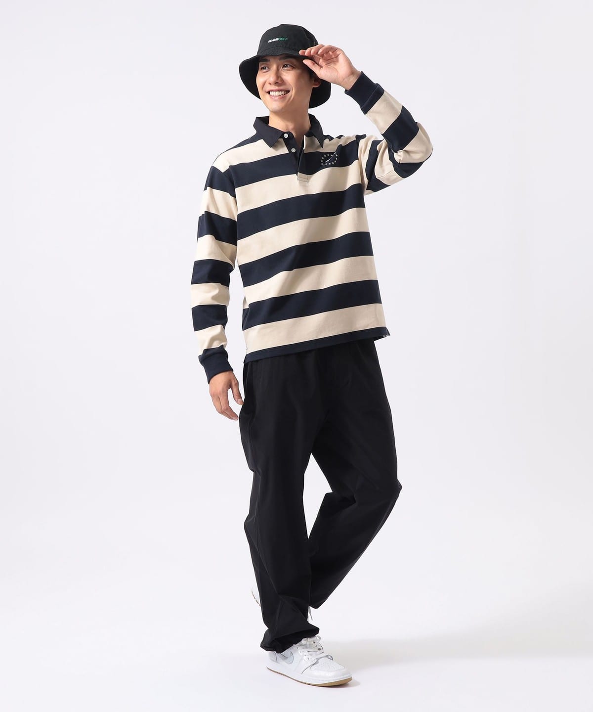 BEAMS GOLF（ビームス ゴルフ）〈MEN〉ORANGE LABEL / ボーダー ロング