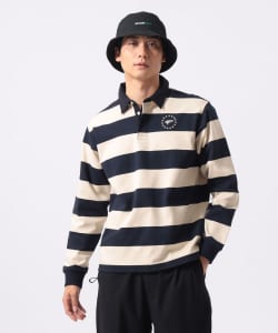 〈MEN〉ORANGE LABEL / ボーダー ロングスリーブ シャツ．