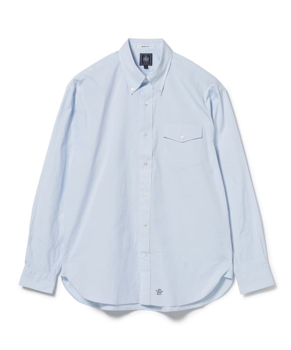 〈MEN〉J.PRESS / バギーフィット ピンオックスフォード ボタンダウンシャツ