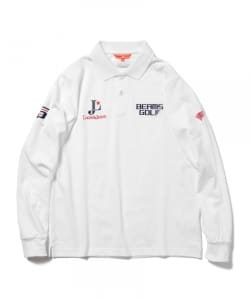BEAMS GOLF ORANGE LABEL / ツアー ロングスリーブ ポロシャツ