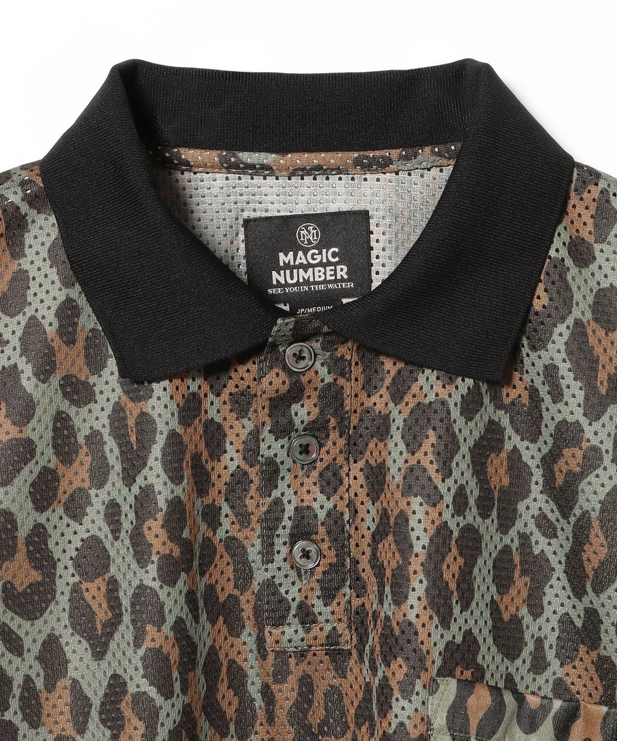 BEAMS GOLF（ビームス ゴルフ）MAGIC NUMBER / メッシュ レオパード