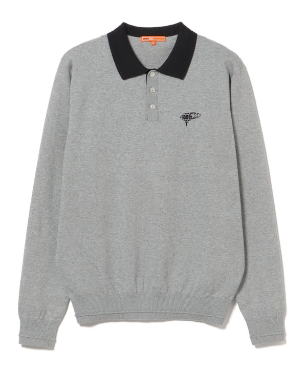ORANGE LABEL / クレリック ライン ニットポロ