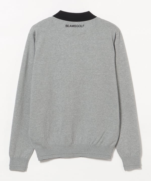 ORANGE LABEL / クレリック ライン ニットポロ