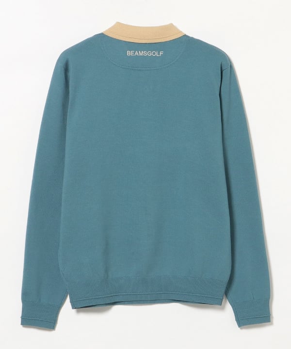 ORANGE LABEL / クレリック ライン ニットポロ