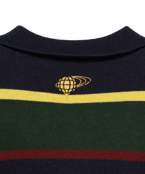 〈MEN〉ORANGE LABEL / ボーダー プルオーバー ニット