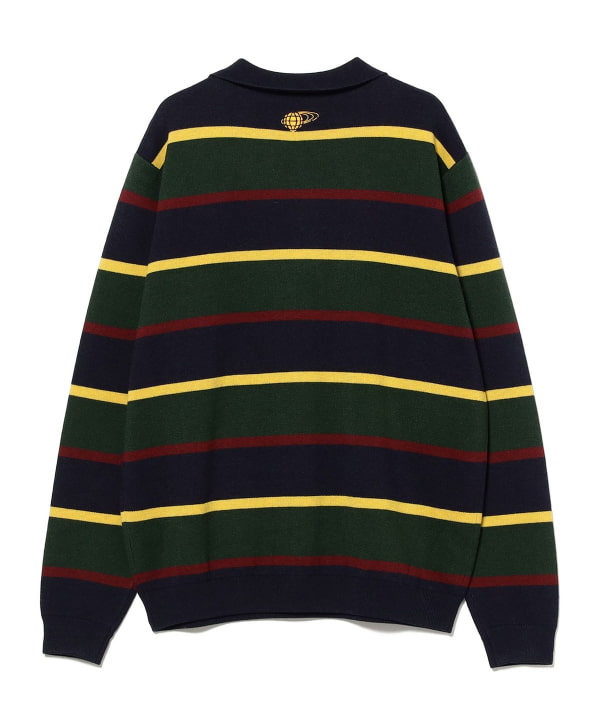 〈MEN〉ORANGE LABEL / ボーダー プルオーバー ニット
