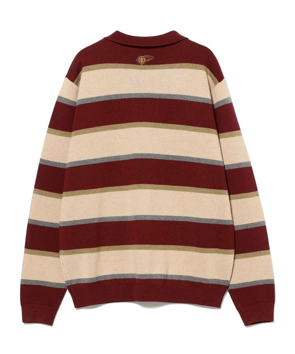 〈MEN〉ORANGE LABEL / ボーダー プルオーバー ニット