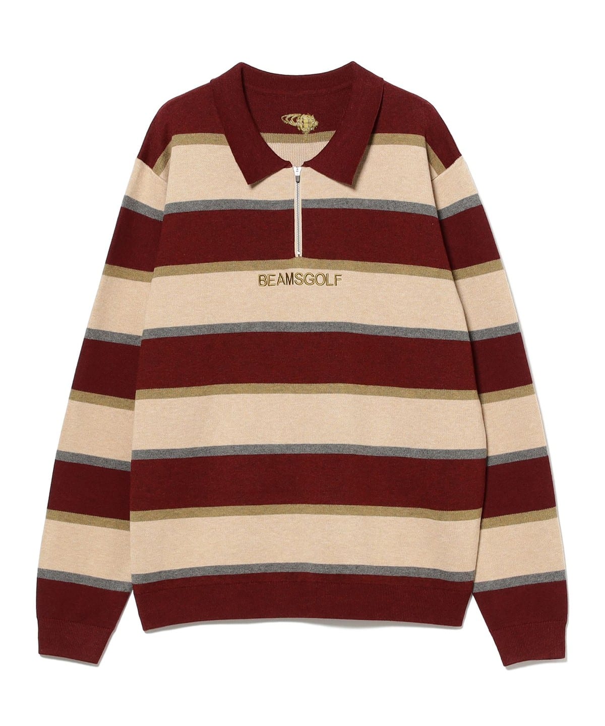 BEAMS GOLF（ビームス ゴルフ）〈MEN〉ORANGE LABEL / ボーダー プル