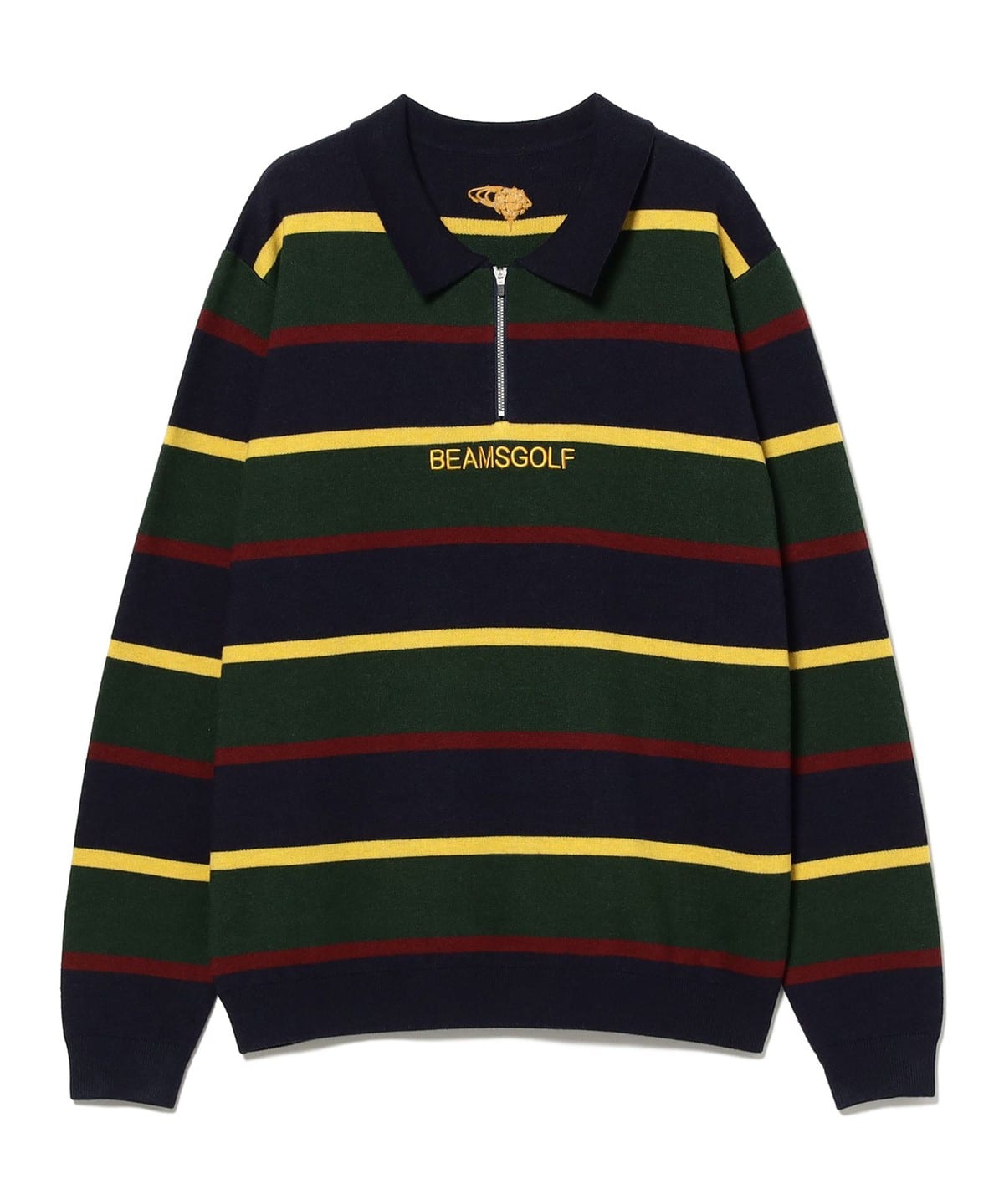BEAMS GOLF（ビームス ゴルフ）〈MEN〉ORANGE LABEL / ボーダー プル