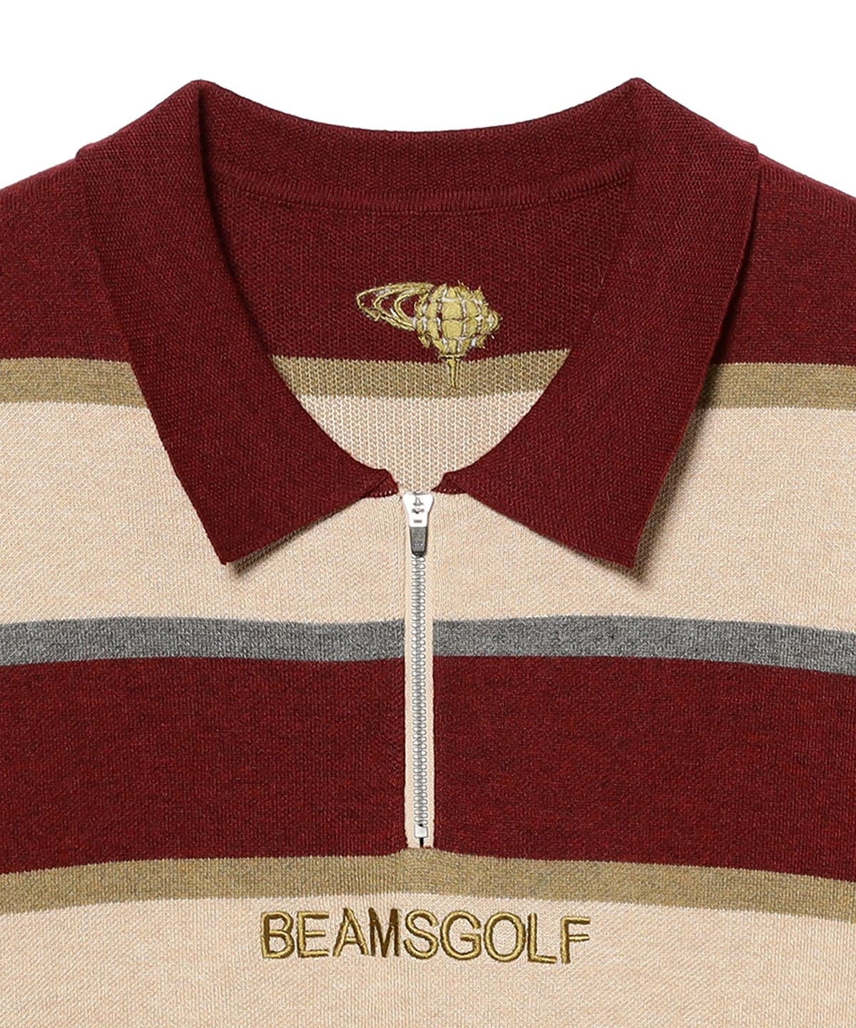 BEAMS GOLF（ビームス ゴルフ）〈MEN〉ORANGE LABEL / ボーダー プル