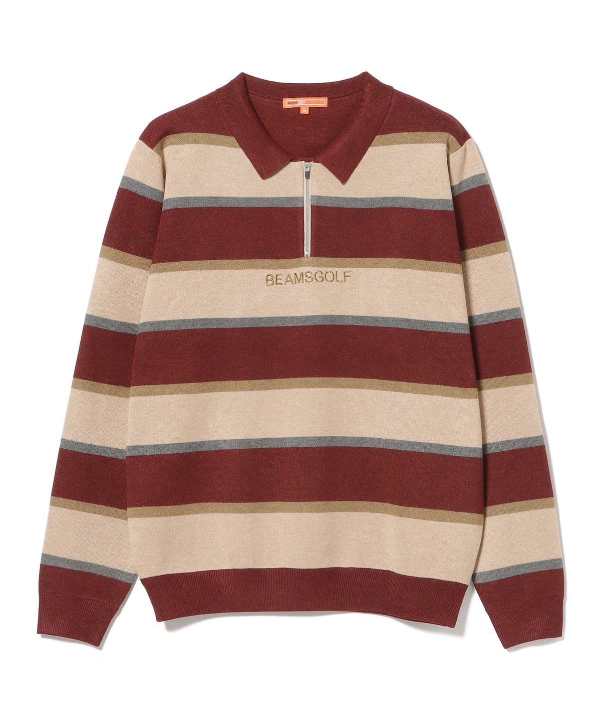BEAMS GOLF（ビームス ゴルフ）〈MEN〉ORANGE LABEL / ボーダー プル