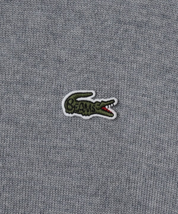 〈MEN〉【別注】LACOSTE / ロングスリーブ ニット ポロ