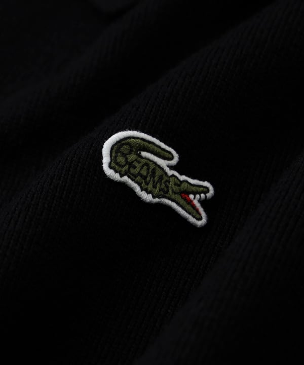 〈MEN〉【別注】LACOSTE / ロングスリーブ ニット ポロ