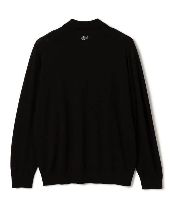 〈MEN〉【別注】LACOSTE / ロングスリーブ ニット ポロ