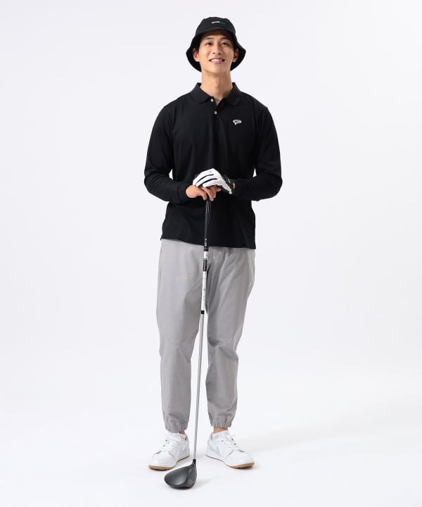 ORANGE LABEL / ワンポイント ロングスリーブ ポロシャツ（吸水速乾）
