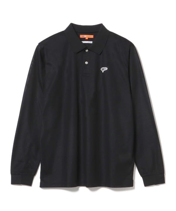 ORANGE LABEL / ワンポイント ロングスリーブ ポロシャツ（吸水速乾）