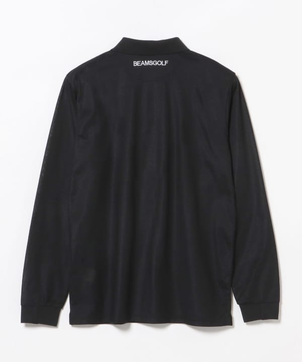 ORANGE LABEL / ワンポイント ロングスリーブ ポロシャツ（吸水速乾）