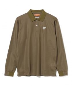 ORANGE LABEL / ワンポイント ロングスリーブ ポロシャツ（吸水速乾）