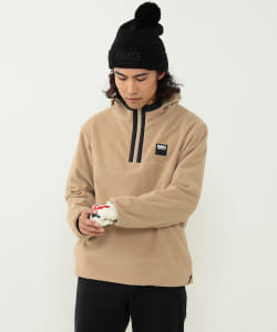 BEAMS GOLF ORANGE LABEL / ポーラテック（R）フリース ハーフジップパーカー