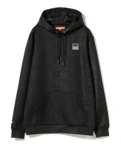〈MEN〉BEAMS GOLF ORANGE LABEL / チェック エンボス パーカー