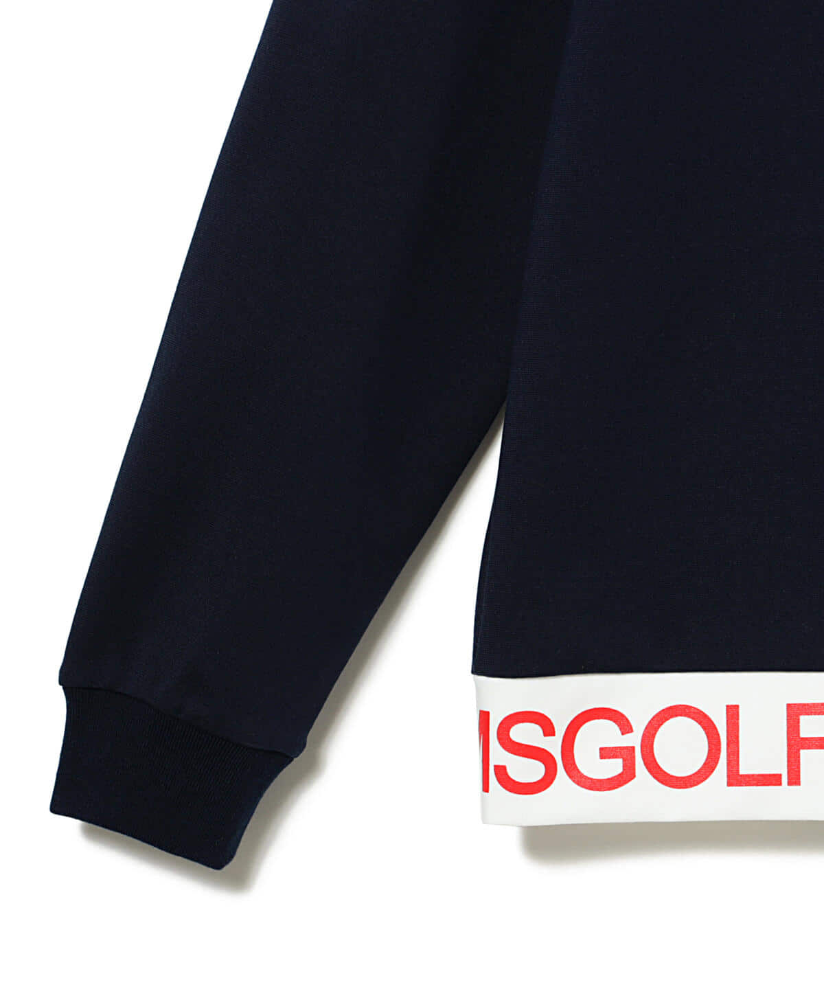 BEAMS GOLF（ビームス ゴルフ）BEAMS GOLF ORANGE LABEL / ヘムロゴ ハーフジップ プルオーバー（トップス  スウェット）通販｜BEAMS