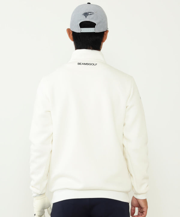 BEAMS GOLF（ビームス ゴルフ）〈MEN〉BEAMS GOLF ORANGE LABEL / ダンボールニット ハーフジップ プルオーバー（トップス  その他トップス）通販｜BEAMS