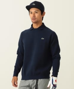 MEN'S＞LACOSTE×BEAMS GOLF / スウェット ポロシャツ-hybridautomotive.com