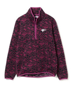 BEAMS GOLF ORANGE LABEL / ネイティブ フリース ハーフジップ ジャケット