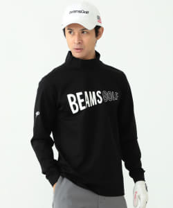 BEAMS GOLF ORANGE LABEL / ポンチ モックタートルネック シャツ