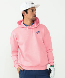 ＜MEN＞BEAMS GOLF ORANGE LABEL / エンボスロゴ スウェット パーカ